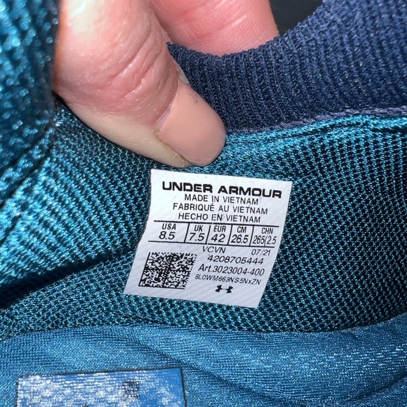 Under Armour Project Rock HOVR size 8.5 men shoes - Picture 4 of 5